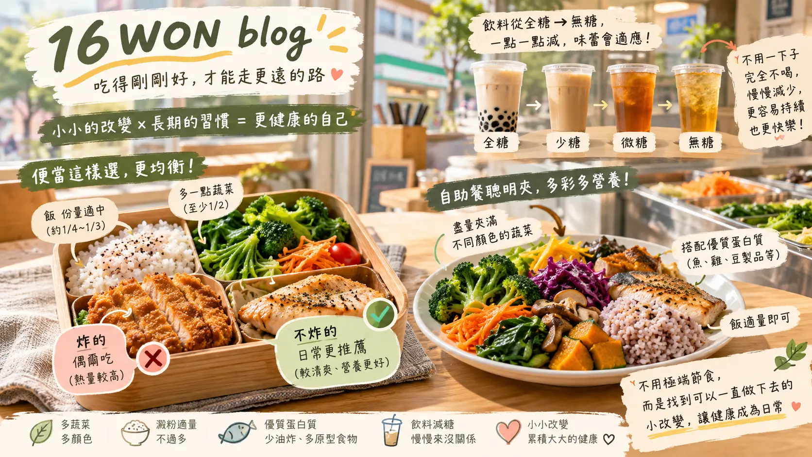 最佳健康建議：從美國 MyPlate 到台灣「我的餐盤」