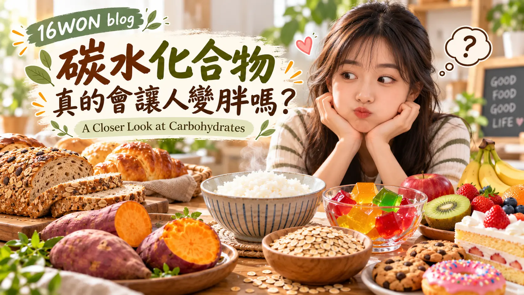 碳水化合物真的會讓人變胖嗎？